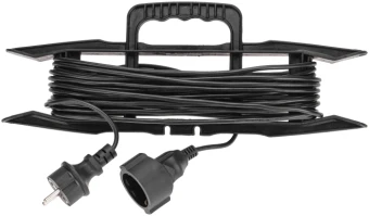 Удлинитель силовой PROconnect PROc-Uc (13-4913) 3x0.75кв.мм 1розет. 10м ПВС 6A пласт.рамка черный