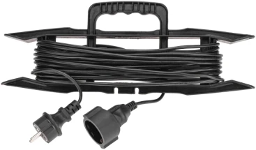 Удлинитель силовой PROconnect PROc-Uc (13-4913) 3x0.75кв.мм 1розет. 10м ПВС 6A пласт.рамка черный