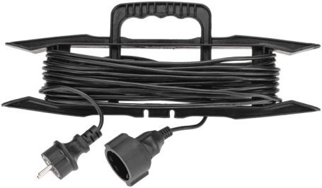 Удлинитель силовой PROconnect PROc-Uc (13-4913) 3x0.75кв.мм 1розет. 10м ПВС 6A пласт.рамка черный