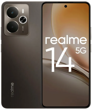 realme 14 8/256 ГБ графитовый черный