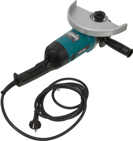 Углошлифовальная машина Makita 9069 2000Вт 6600об/мин рез.шпин.:M14 d=230мм