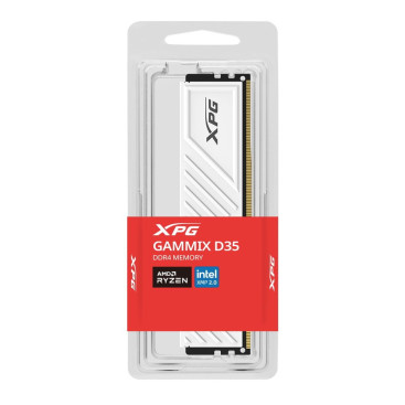 ADATA XPG GAMMIX D35 RGB 16GB DDR4 3600 CL18 White AX4U360016G18I-SWHD35