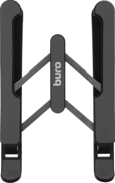 Подставка для ноутбука Buro BU-LS100 260x20x60мм 220г пластик ABS черный