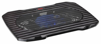 Подставка для ноутбука Buro BU-LCP156-B114 15.6" 357x265x33мм 1xUSB 1x 140ммFAN 345г металлическая сетка/пластик черный