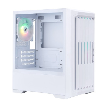 1STPLAYER BULLET HUNTER H2 ARGB, mATX, 4x120mm ARGB, White, H2-WH-4F7-W