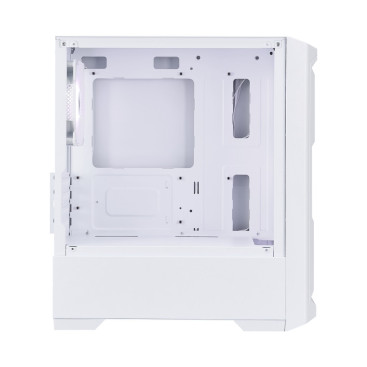 1STPLAYER BULLET HUNTER H2 ARGB, mATX, 4x120mm ARGB, White, H2-WH-4F7-W