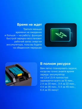 Зарядное устройство Makita DC18RC (630C82-2)