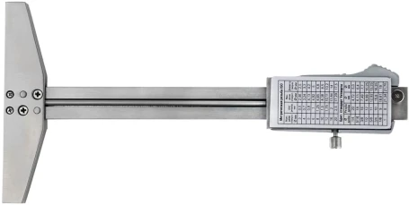 Штангенглубиномер нониусный RGK SCG-100 черный пластиковый футляр (756945)