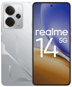 realme 14 12/256 ГБ серебристый