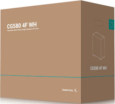 Deepcool CG580 4F WH, White