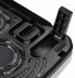 Подставка для ноутбука Buro BU-LCP156-B208 15.6"355x260x21мм 2xUSB 2x 80ммFAN 560г металлическая сетка/пластик черный