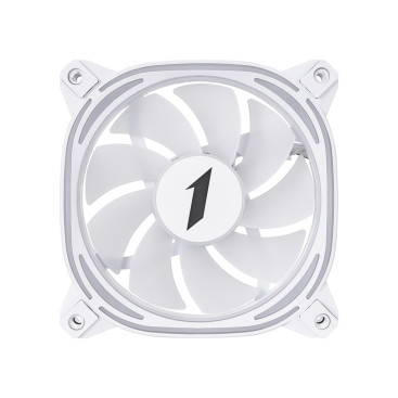 Вентилятор 1STPLAYER FB7R White / 120mm ARGB 3pin 5V PWM 4pin 12V 600-1800rpm 37.65cfm 38.67dBA / FB7R-WH / BULK