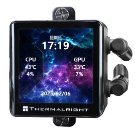 Thermalright Frozen Vision 360 ARGB Black V2, LGA1700/1200/115X/AM5/AM4, Black
