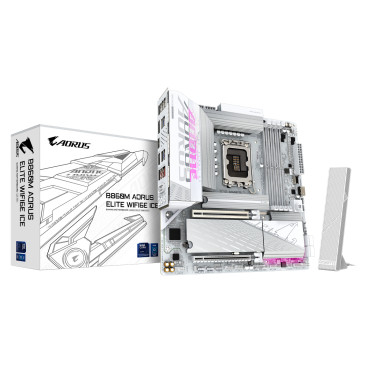 Gigabyte B860M AORUS ELITE WIFI6E ICE LGA1851
