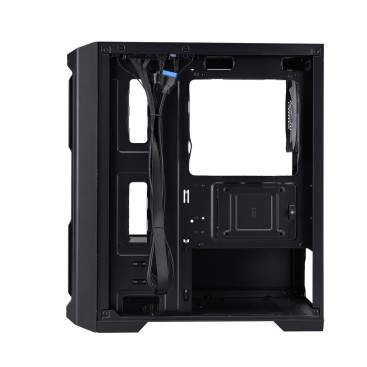 1STPLAYER BULLET HUNTER H2, mATX, 4x120mm FRGB, Black, H2-BK-4F1