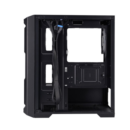 1STPLAYER BULLET HUNTER H2, mATX, 4x120mm FRGB, Black, H2-BK-4F1