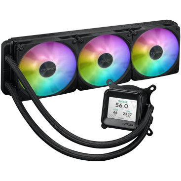 ASUS PRIME LC 360 ARGB LCD, LGA1851/1700/1200/115X/AM5/AM4, 90RC00Z1-B0EAY0, черный