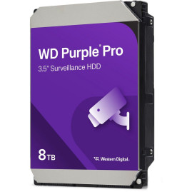 WD Purple Pro 8TB 3.5" SATA 6Gb/s 7200rpm 256MB (WD8002PURP)
