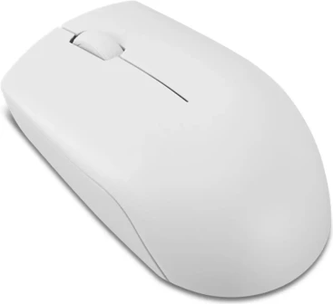 Lenovo 300 Wireless Compact, беспроводная, 1000dpi, светло-серый