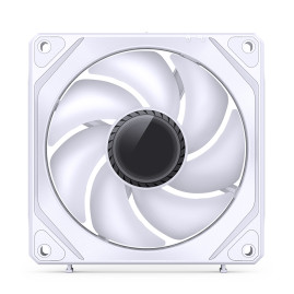 Вентилятор JONSBO ZL-120WR(3 in 1) White 120х120х25мм REVERSE (24шт/кор, ARGB LED, 800-1800об/мин, белый) Retail