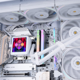 Thermalright Frozen Vision 360 ARGB White V2, LGA1700/1200/115X/AM5/AM4, White