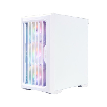 1STPLAYER BULLET HUNTER H2, mATX, 4x120mm FRGB, White, H2-WH-4F1-W