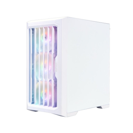 1STPLAYER BULLET HUNTER H2, mATX, 4x120mm FRGB, White, H2-WH-4F1-W