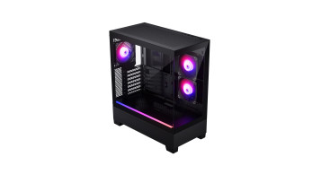 PHANTEKS 523 XT View, ATX, 3x120mm ARGB, Black, PH-XT523V1_DBK01