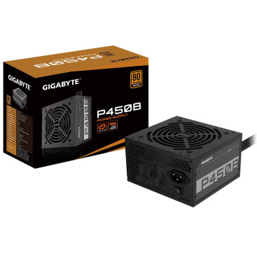 Gigabyte GP-P450B, 450W, 80 PLUS Bronze, черный