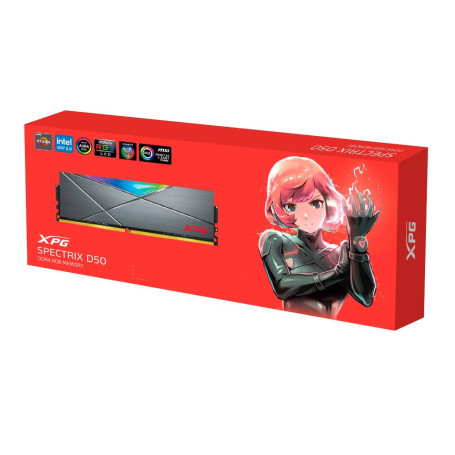 ADATA XPG SPECTRIX D50 RGB 32GB DDR4 3600 AX4U360032G18I-ST50
