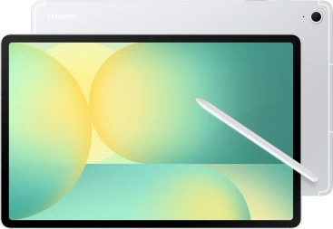 Планшет Samsung Galaxy Tab S10 FE+ SM-X626B 1580 (2.9) 8C RAM8Gb ROM128Gb 13.1" TFT 2880x1800 5G eSIM Android 15 серебристый 13Mpix 12Mpix BT WiFi microSD 1Tb 10090mAh