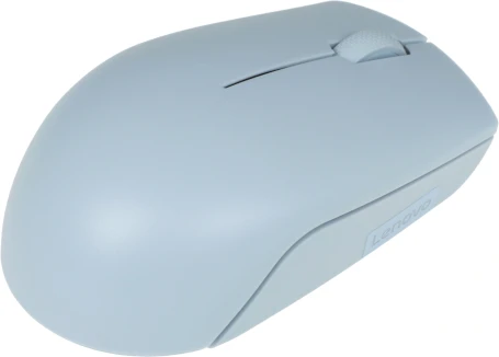 Lenovo 300 Wireless Compact, беспроводная, 1000dpi, светло-голубой