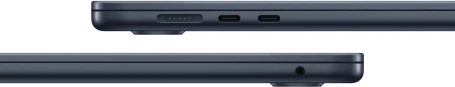 Ноутбук Apple MacBook Air A3241 M4 10 core 16Gb SSD512Gb/10 core GPU 15.3" Liquid Retina (2880x1864) macOS midnight WiFi BT Cam (MW1M3LL/A)