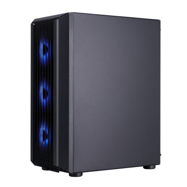 1STPLAYER BULLET HUNTER H6 ARGB, ATX, 4x120mm ARGB, Black, H6-BK-4F7