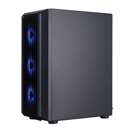 1STPLAYER BULLET HUNTER H6 ARGB, ATX, 4x120mm ARGB, Black, H6-BK-4F7