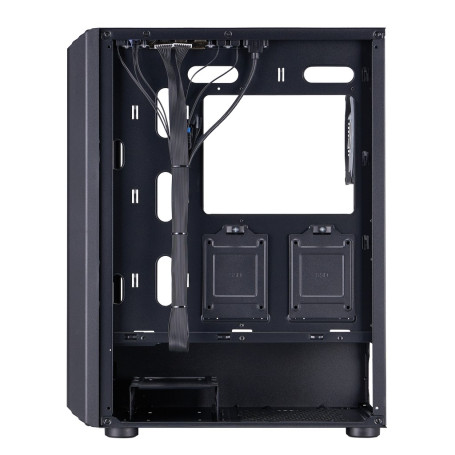 1STPLAYER BULLET HUNTER H6 ARGB, ATX, 4x120mm ARGB, Black, H6-BK-4F7