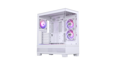PHANTEKS 523 XT View, ATX, 3x120mm ARGB, White, PH-XT523V1_DWT01