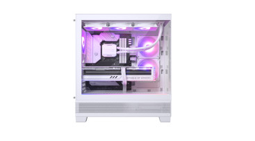 PHANTEKS 523 XT View, ATX, 3x120mm ARGB, White, PH-XT523V1_DWT01