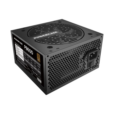 Powercase PB600, ATX 2.31, 600W, 80 PLUS Bronze, Black, PS-600B-DC