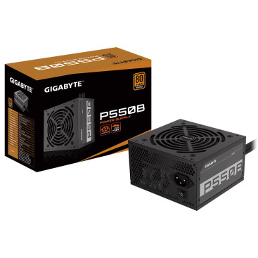 Gigabyte GP-P550B, 550W, 80 PLUS Bronze, черный