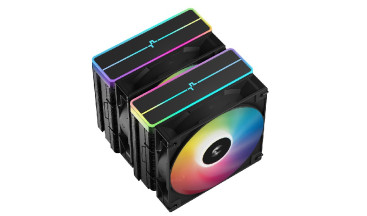 DEEPCOOL AG620 BK ARGB V2 LGA20XX/1700/1200/115X/AM5/AM4 TDP 260W DUAL FAN 120mm