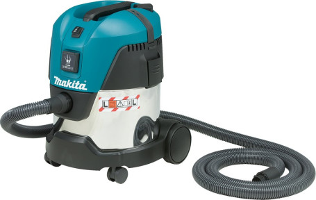 Строительный пылесос Makita VC2012L 1000Вт (уборка: сухая/влажная) зеленый