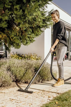 Строительный пылесос Karcher KWD 3 S V-15/4/20 AE *EU 1000Вт (уборка: сухая/сбор воды/выдув) желтый