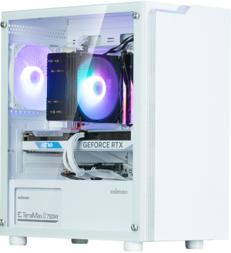 Zalman T4 PLUS, White