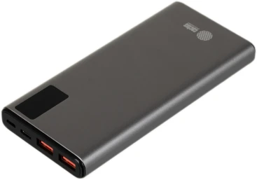 Мобильный аккумулятор Cactus CS-PBFSLT-10000 10000mAh 22.5W 3A 2xUSB-A/USB-C серый