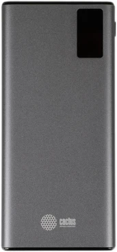 Мобильный аккумулятор Cactus CS-PBFSLT-10000 10000mAh 22.5W 3A 2xUSB-A/USB-C серый