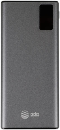 Мобильный аккумулятор Cactus CS-PBFSLT-10000 10000mAh 22.5W 3A 2xUSB-A/USB-C серый