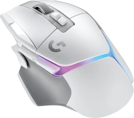 Logitech G502 X Plus, беспроводная, 25600dpi, белый