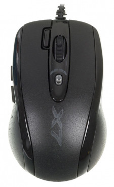 A4Tech X-710MK, проводная, 2000dpi, черный