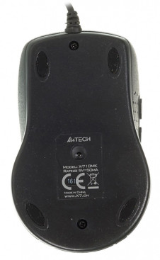A4Tech X-710MK, проводная, 2000dpi, черный